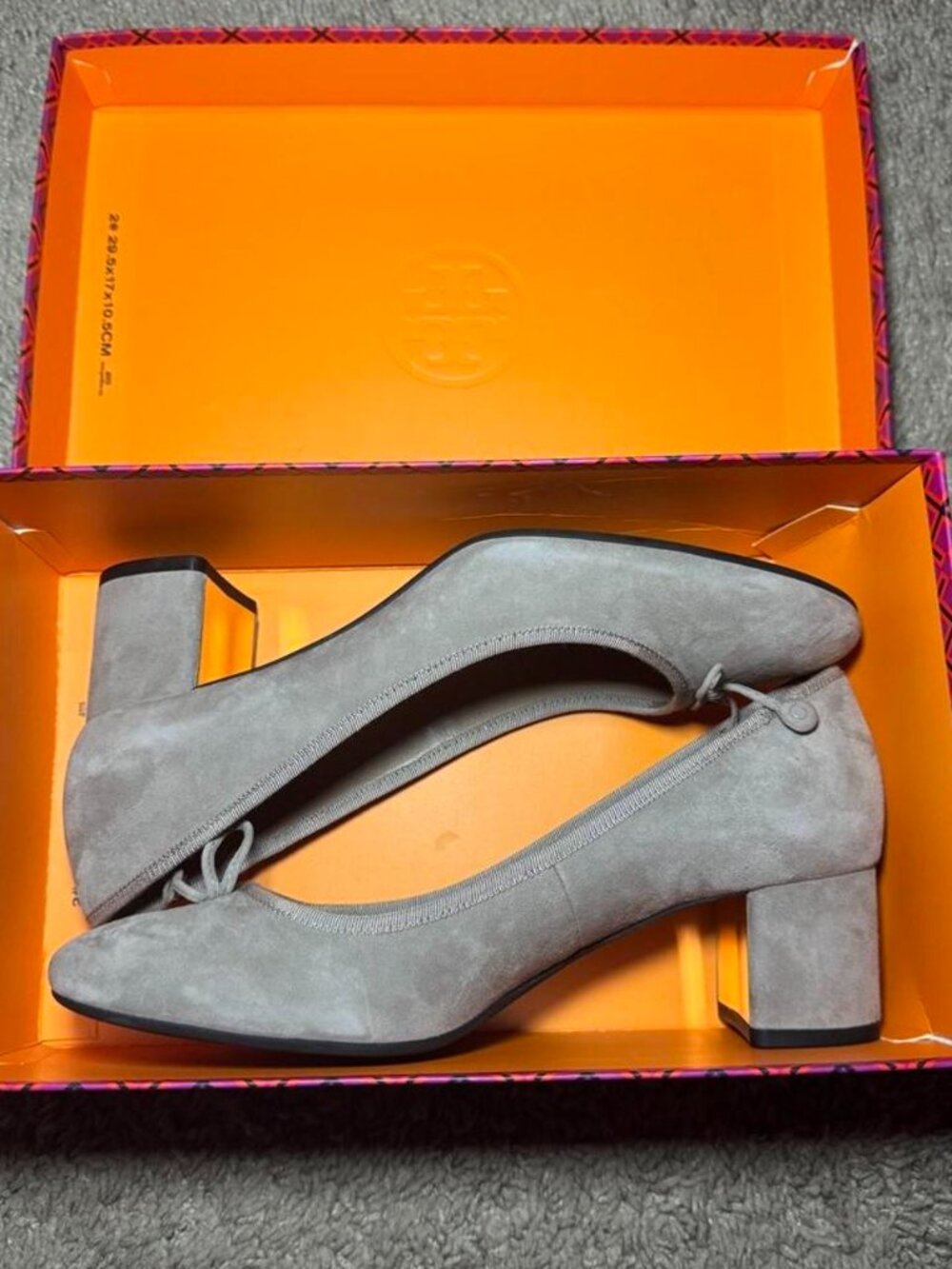 Tory Burch Women's Grey and Gold Footwear